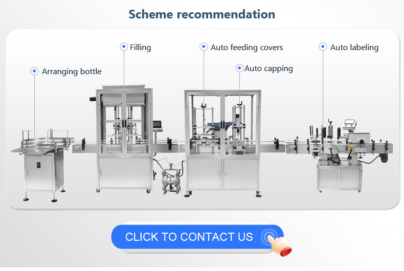 Automatic Fruit Juice Sauce Oil Liquid Filling Equipment