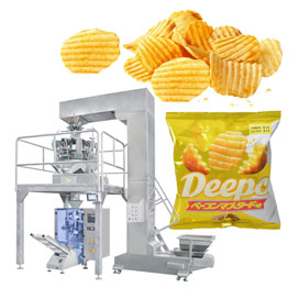 Potato Chips Popcorn Packaging Machines