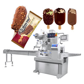 Automatic Popsicle Flow Wrapping Machine