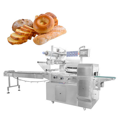 Bread Horizontal Flow Wrap Machine